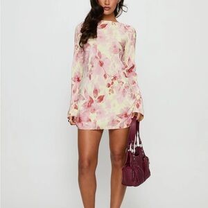Princess Polly Mini Dress Floral Size Medium
